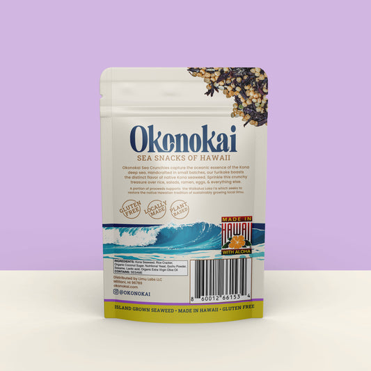 Okonokai Sea Crunchies Limu Furikake